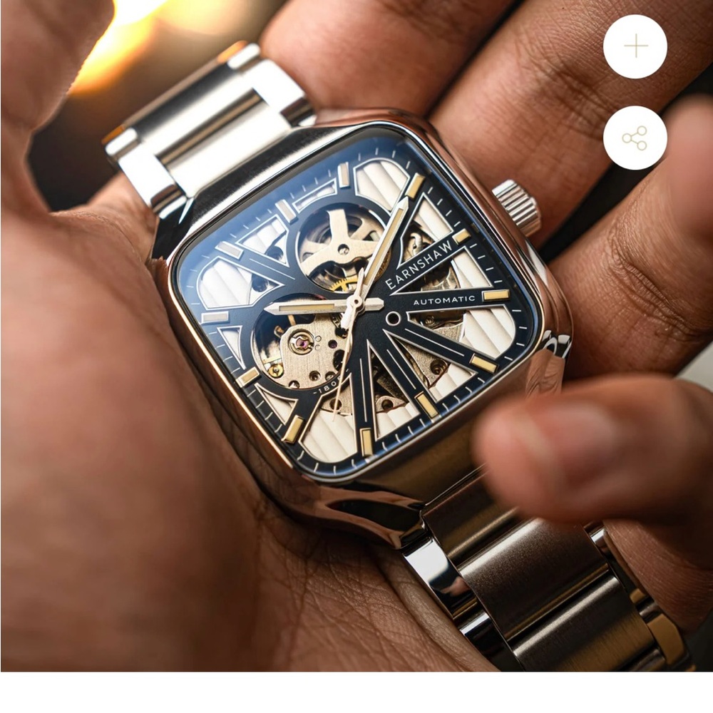 Men’s watch 
PAXTON
SKELETON AUTOMATIC
BLUE ASTER